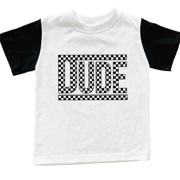 Dude | Baby, Toddler Youth Boys Colorblock Shirt for wholesale by Holland Ave Clothing