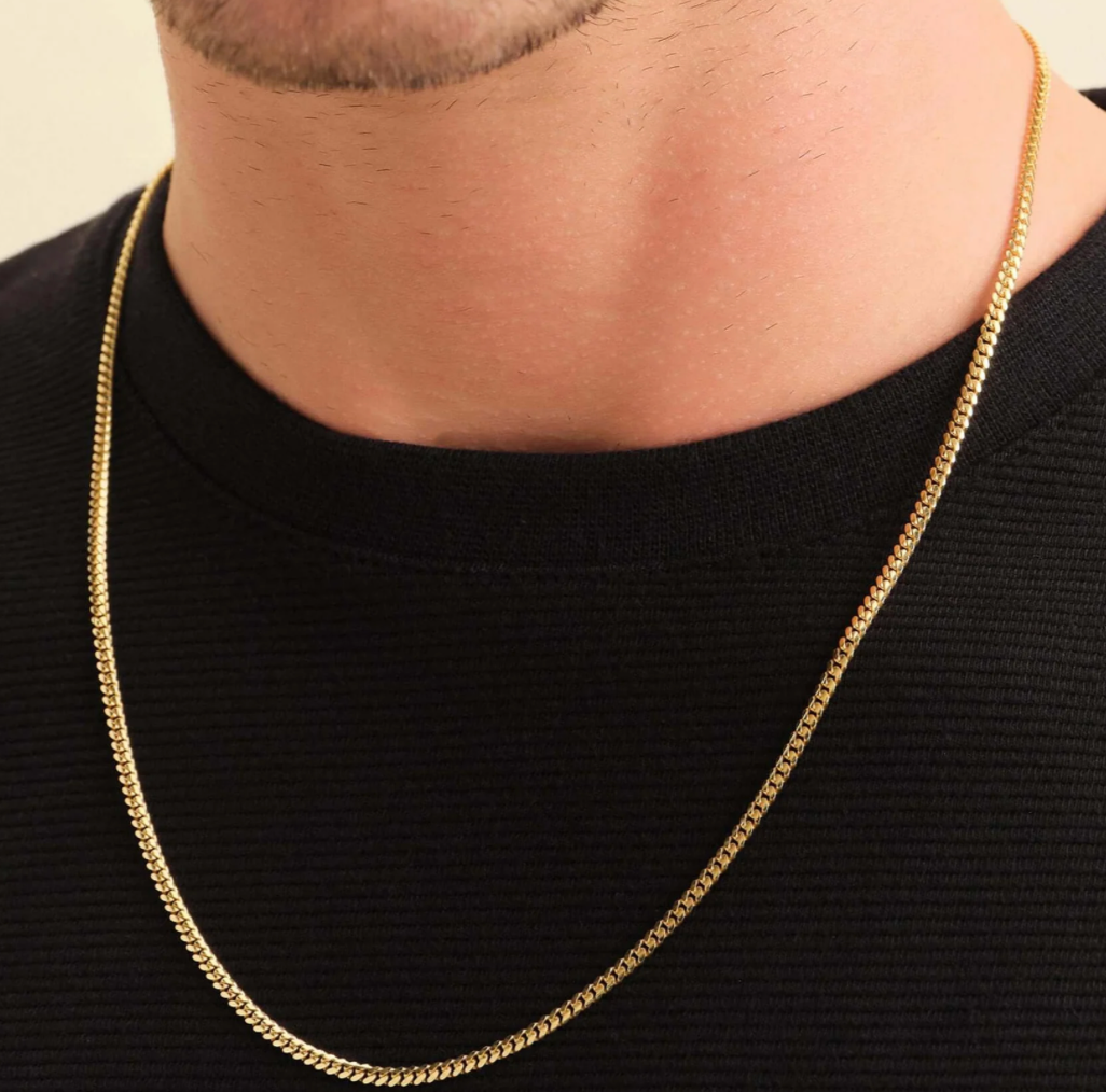 HoopLa - Wholesale Link & Chain Necklace - Cuban Max Stainless Steel Waterproof Necklace0