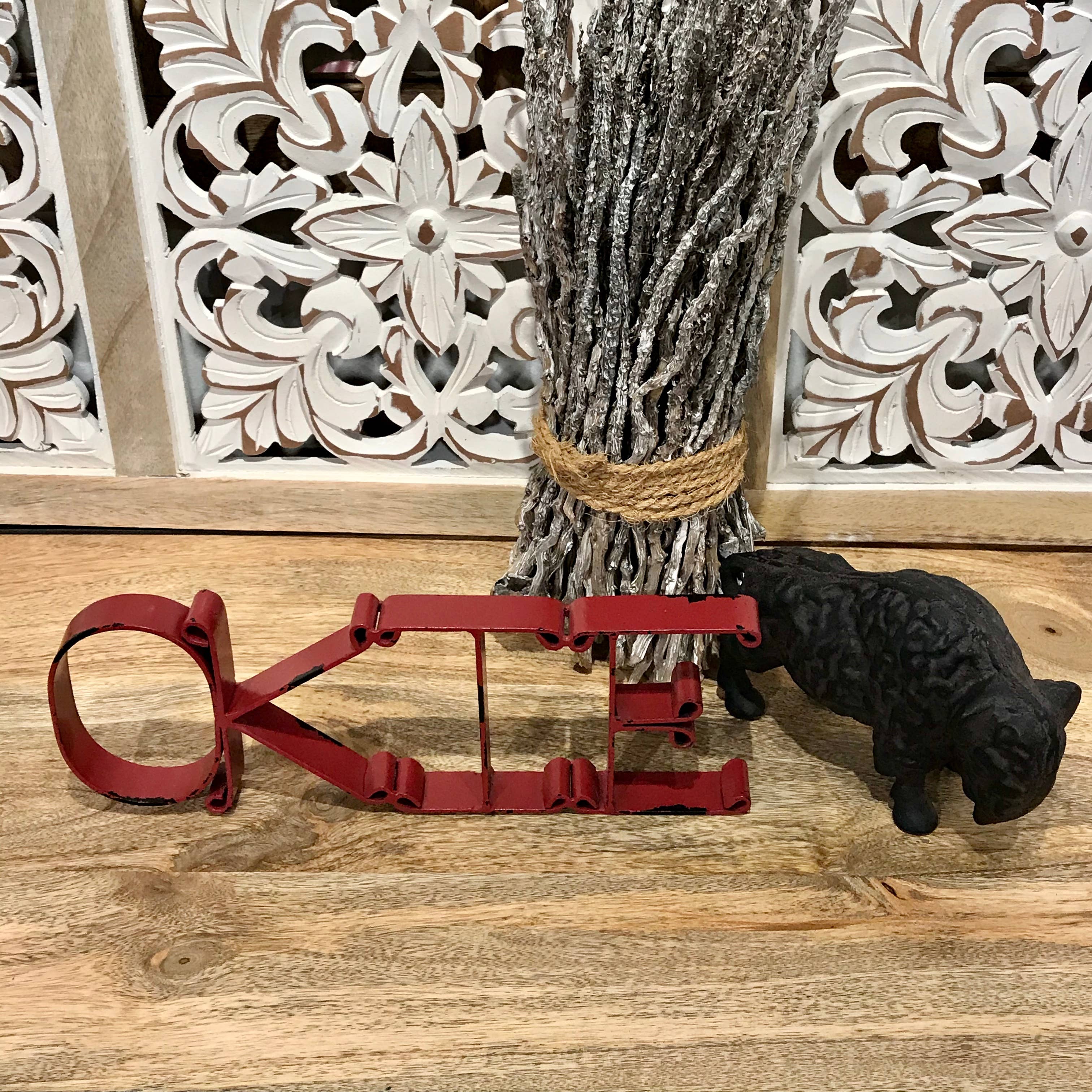 Wilco Home - Vente Sculpture - Sculpture « OKIE » en métal faite à la main2