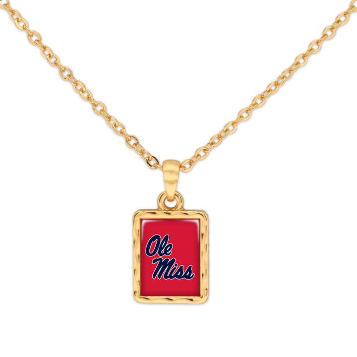 From The Heart - Wholesale Pendant/Charm Necklace - Ole Miss Rebels Vivian Necklace
