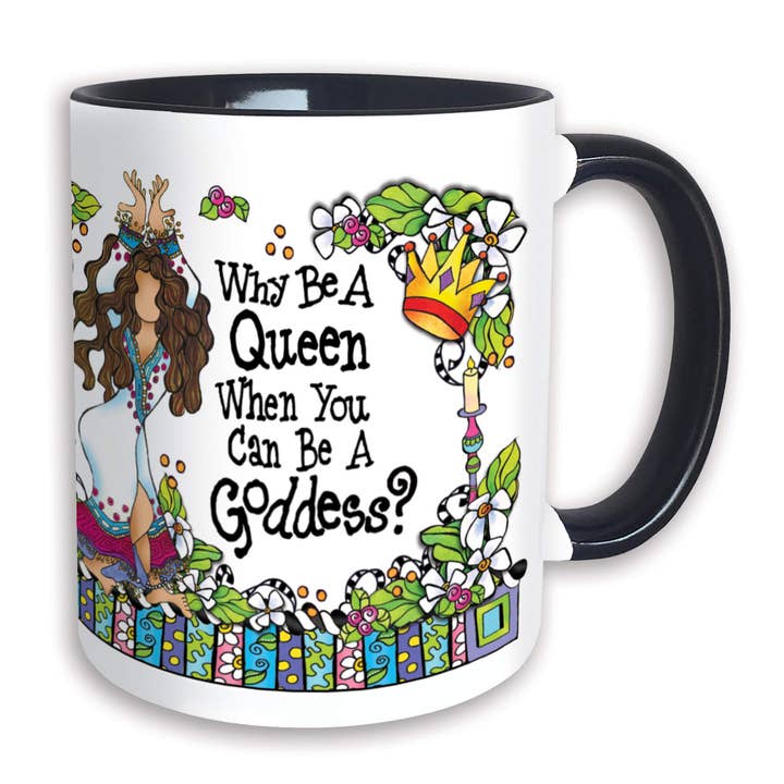 Suzy Toronto Wholesale - Wholesale Coffee Mug - Why be a Queen Ceramic Mug