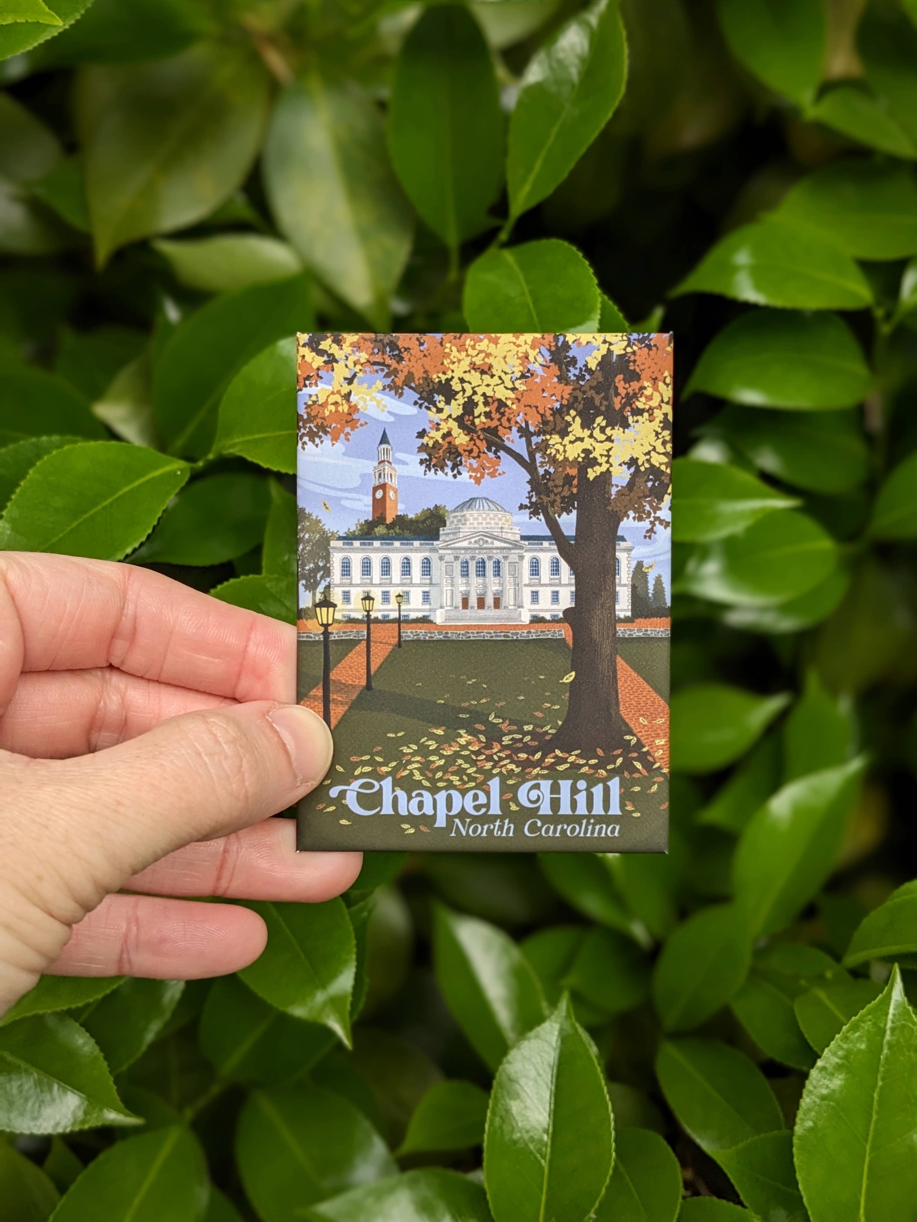 Papermill Creative - Wholesale Magnet - Chapel Hill North Carolina UNC Souvenir Magnet