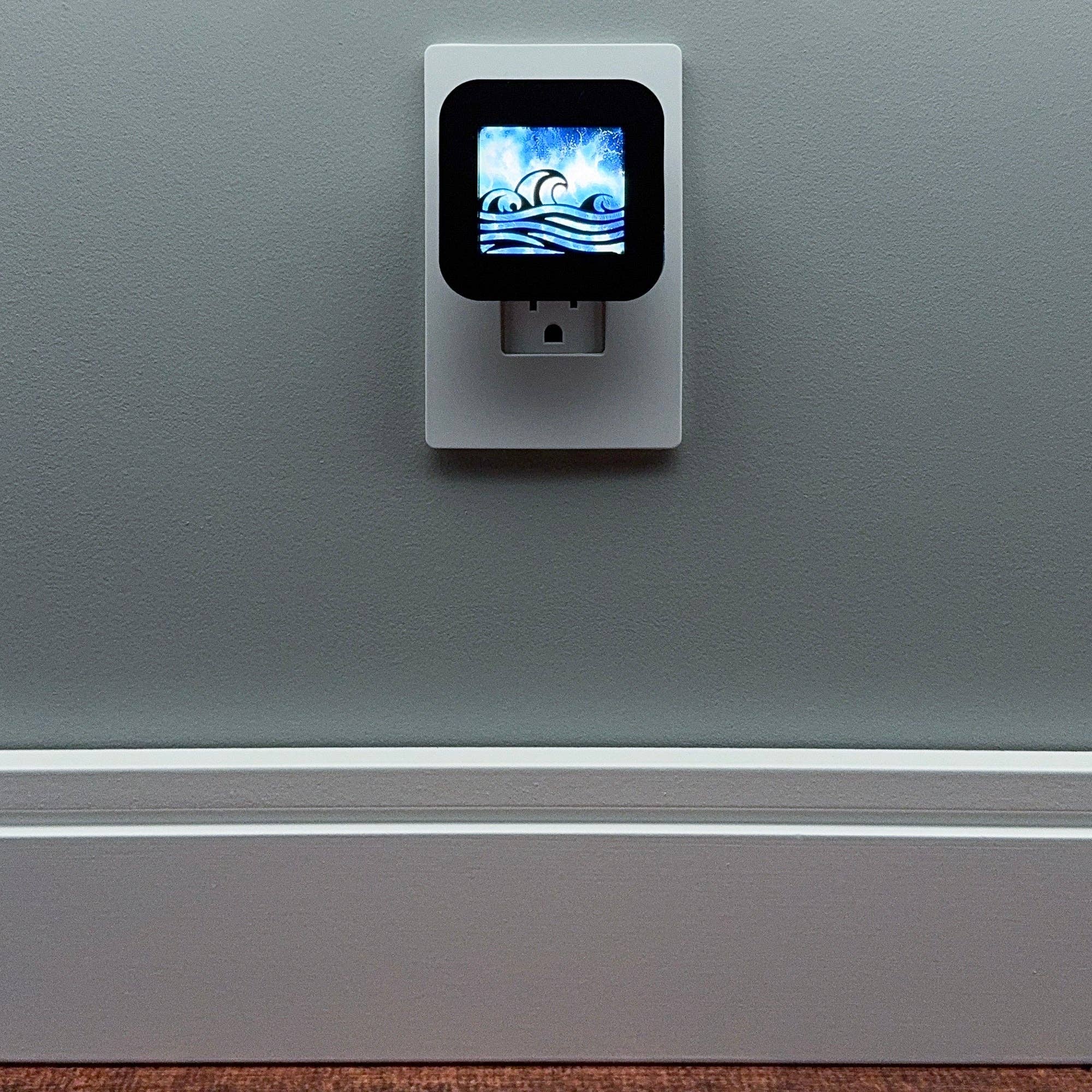 Swaplights Night Lights - Vente Veilleuses - Veilleuse Vagues de l'Océan3