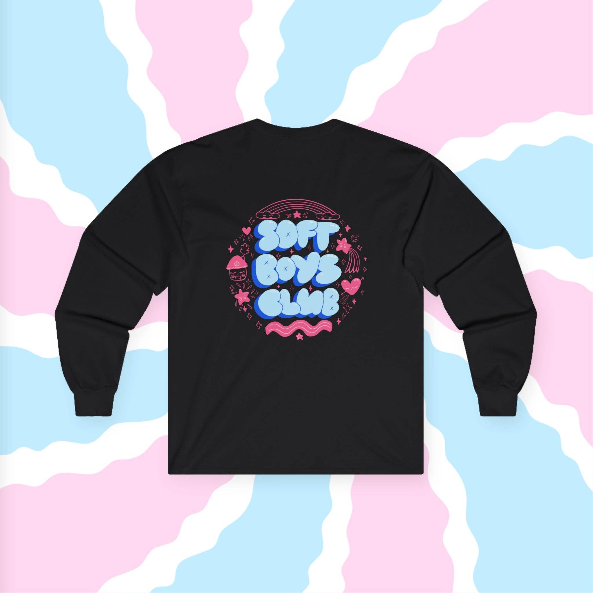 SoftBoysClub - Vente T-shirt sérigraphié – unisexe - T-shirt à manches longues avec cicatrice de chirurgie du haut SoftBoysClub5