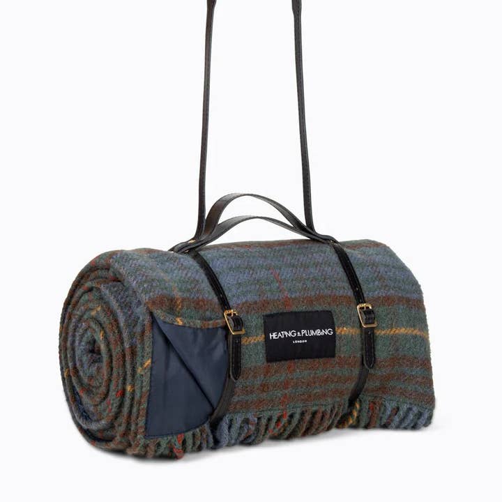 Ren ny ull picknickfilt klassisk jaktstuga för wholesale av Heating & Plumbing London