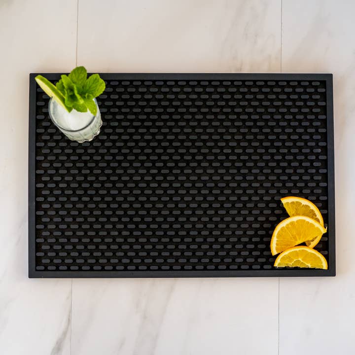 A Bar Above - Wholesale Bar Tool - Silicone Bar Mat - Large (12x18 inch), Black2