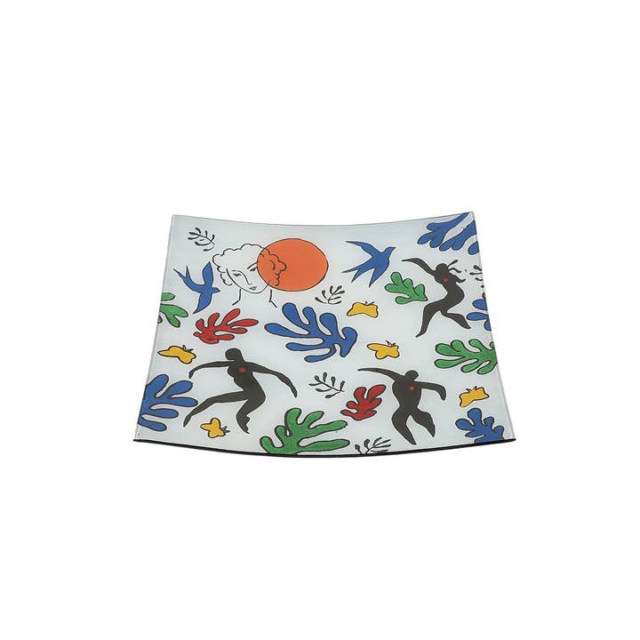 VA10776 - Piatto Quadrato Spirito Matisse - Acapulco per la vendita all'ingrosso da parte di Socadis