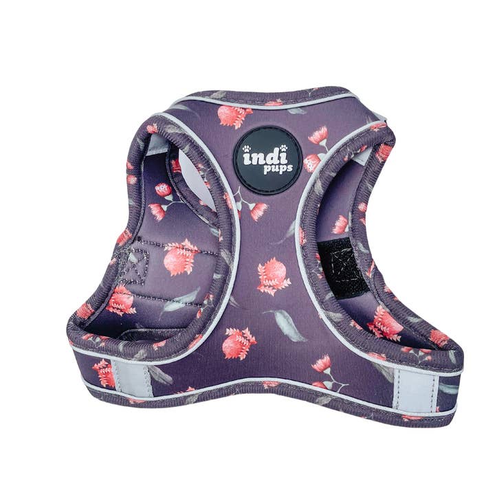 Banksia Bloom Adjustable Step In Dog Harness for wholesale by Indi Pups