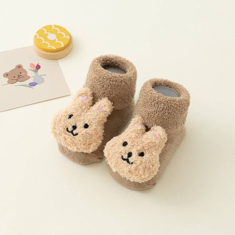Little Trendy - Wholesale Socks - Baby - Newborn baby non-slip Terry plush socks7