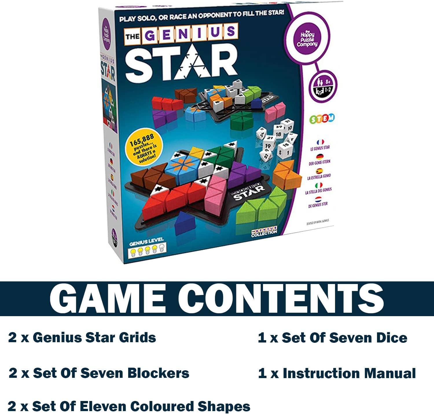 MukikiM Toys &amp; Games - Wholesale Board game - Genius Star -Toy Of The Year game with 165888 possibilities!4