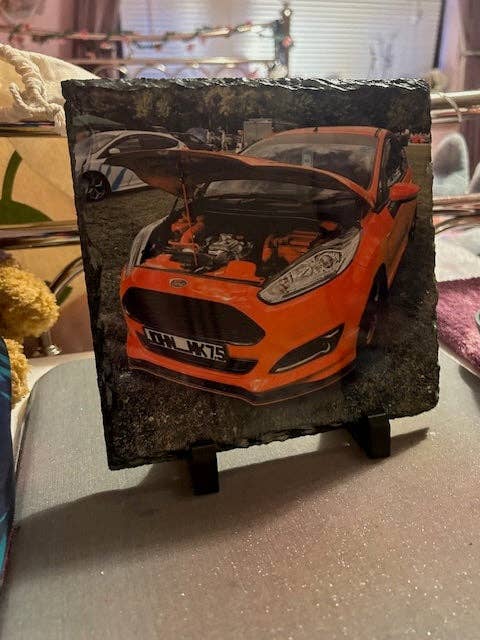 sublimated slate photo for wholesale by Megan Louise Creations