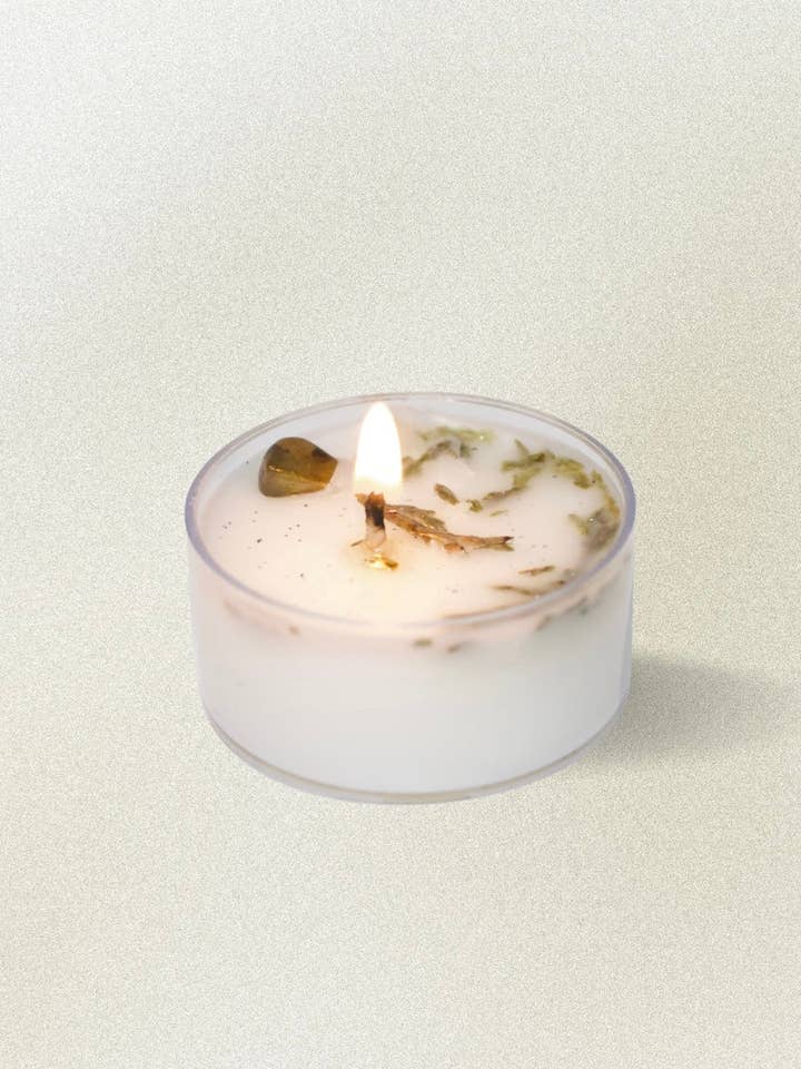 Lumières de thé Force & Intuition pour la vente par Devine Flame