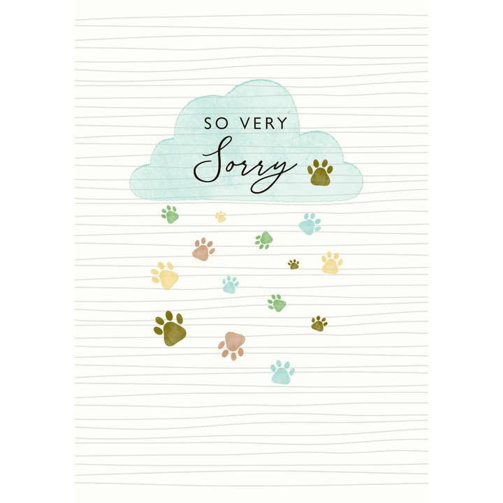 Notes & Queries, Inc. - Wholesale Sympathy Card - SYMPATHY PET GREETING CARD LAURA DARRINGTON