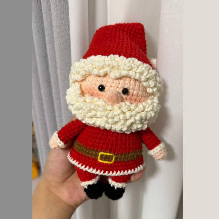 Crochet Christmas Santa, Cute Amigurumi Santa Claus for wholesale by TOMOPOD LLC