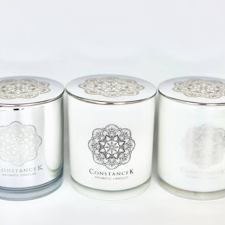 Constance K Aromatic Candles - Wholesale Jar/Filled Candle - Jasmine1