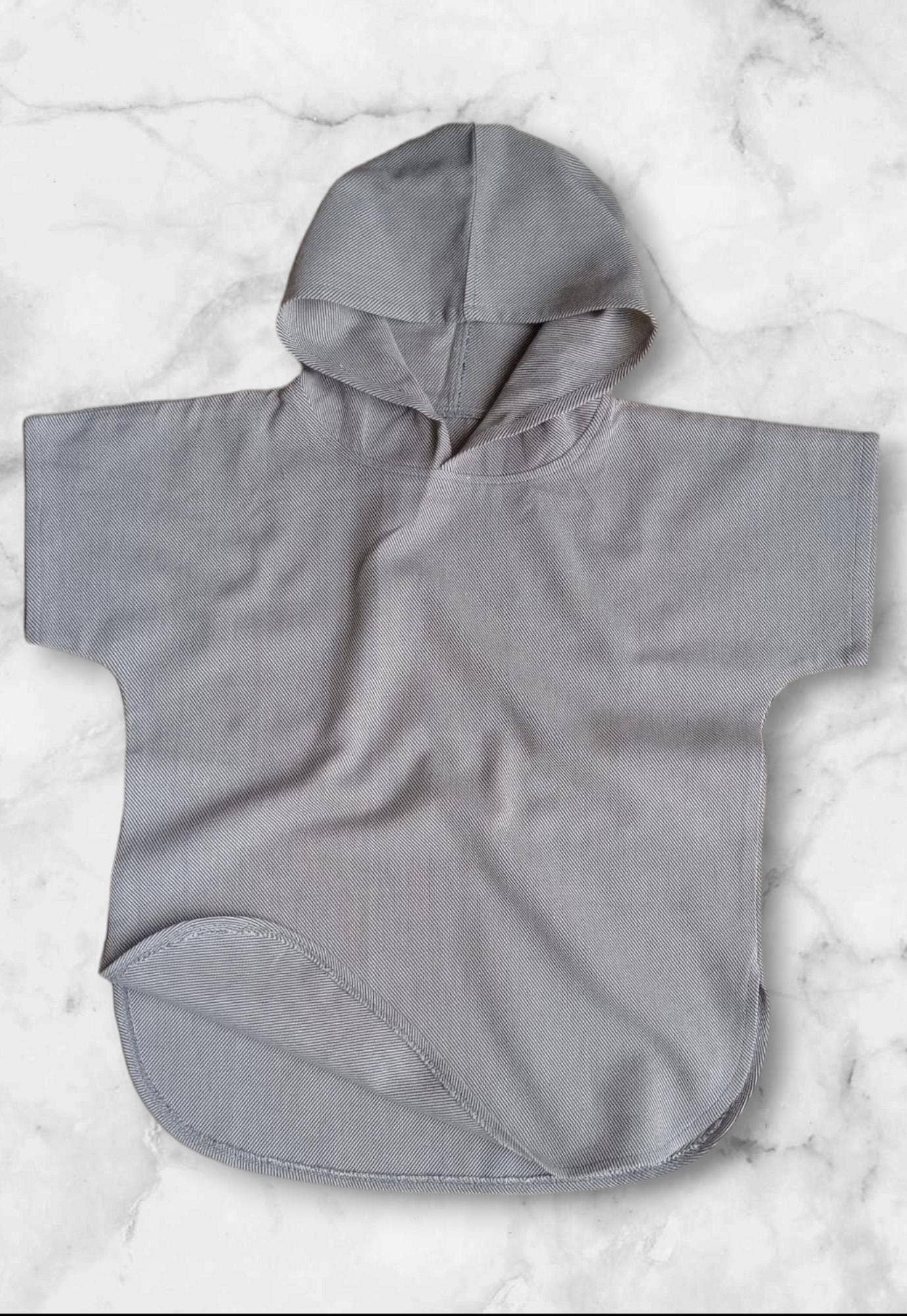 Kikoya – Toalha poncho - Crianças e bebés por atacado – Poncho com Capuz para Crianças - Toalha de Praia para Troca e Natação9