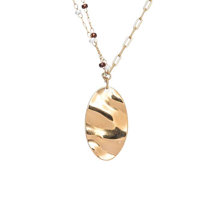 Mirror Dimly Necklace for wholesale by Made for Freedom