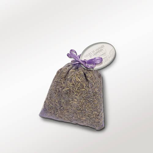 Nicolosi Créations - Wholesale Sachet - Bag of Purple Organza Dried Flowers