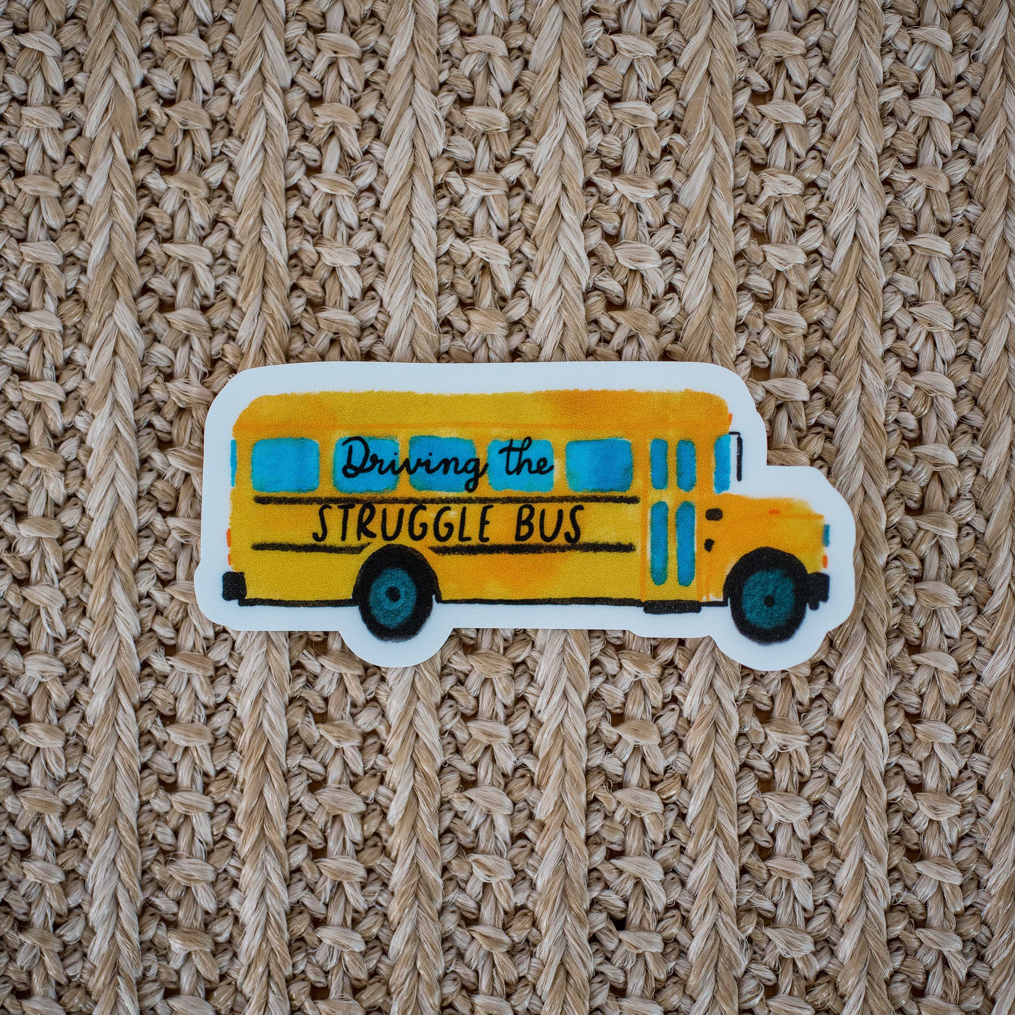 Stellar Gifts & Goods Wholesale - Wholesale Sticker - Stickers - Driving the Struggle Bus Waterproof Vinyl Sticker1