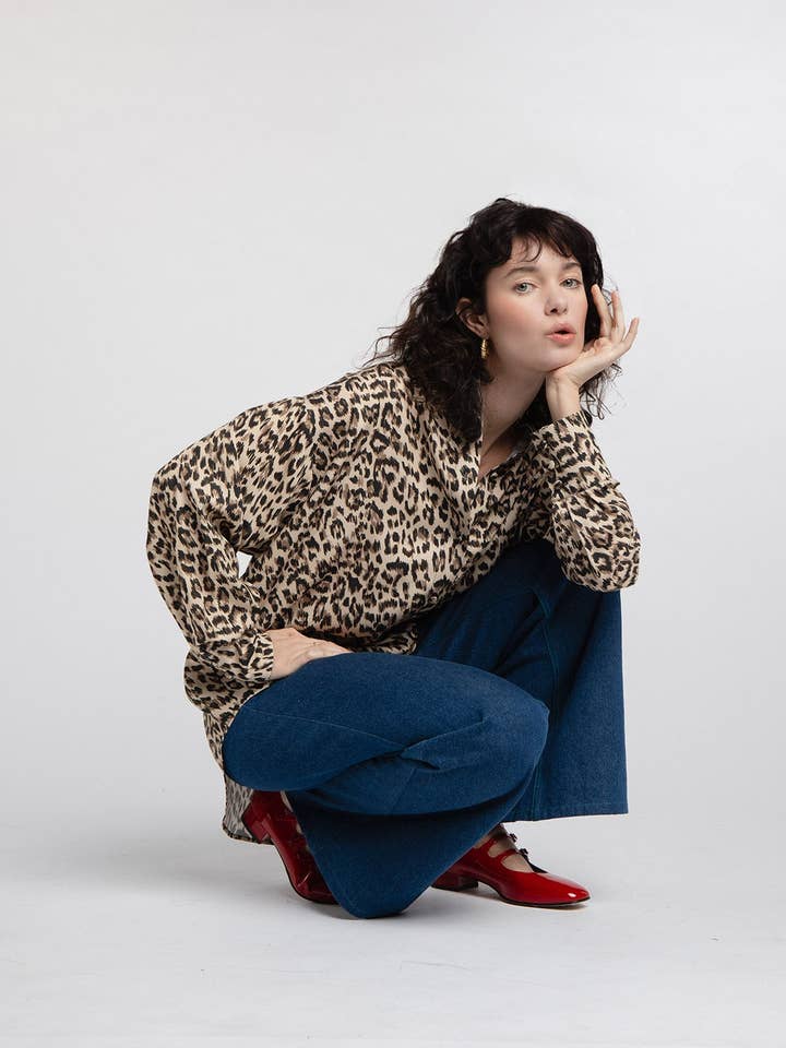 Elise Chalmin - Vente Chemise à col boutonné – femme - Chemise Nour Graou7