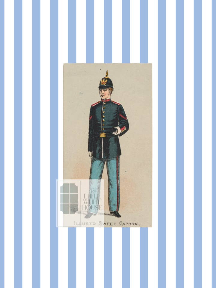 Vintage Soldiers in Uniform, 8x10 Giclee Print : Solider #4 for wholesale by The Little White House
