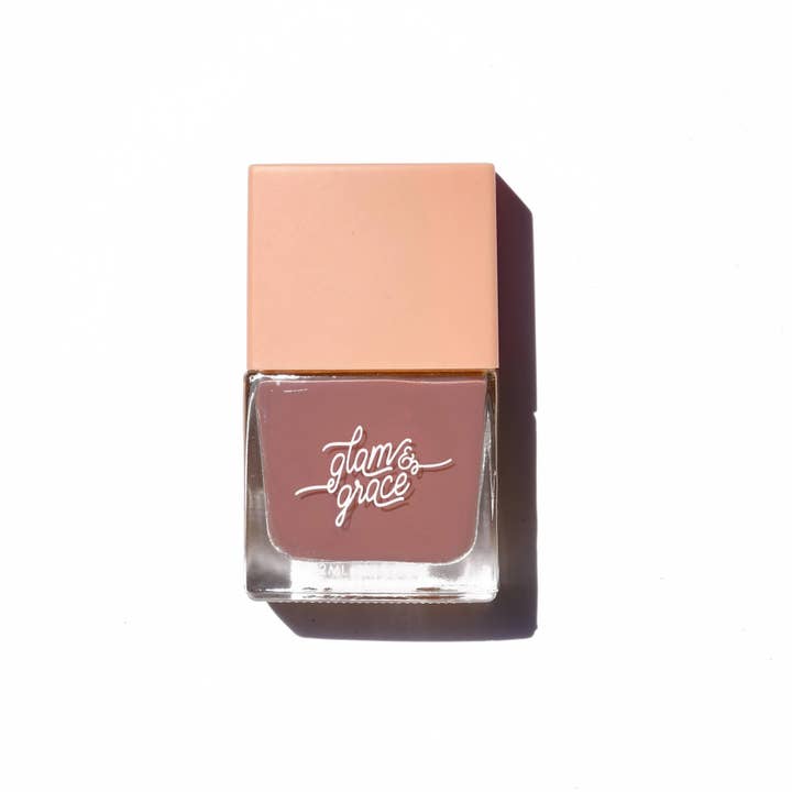 Esmalte de uñas no tóxico - Desert Mauve para venta al por mayor de Glam & Grace