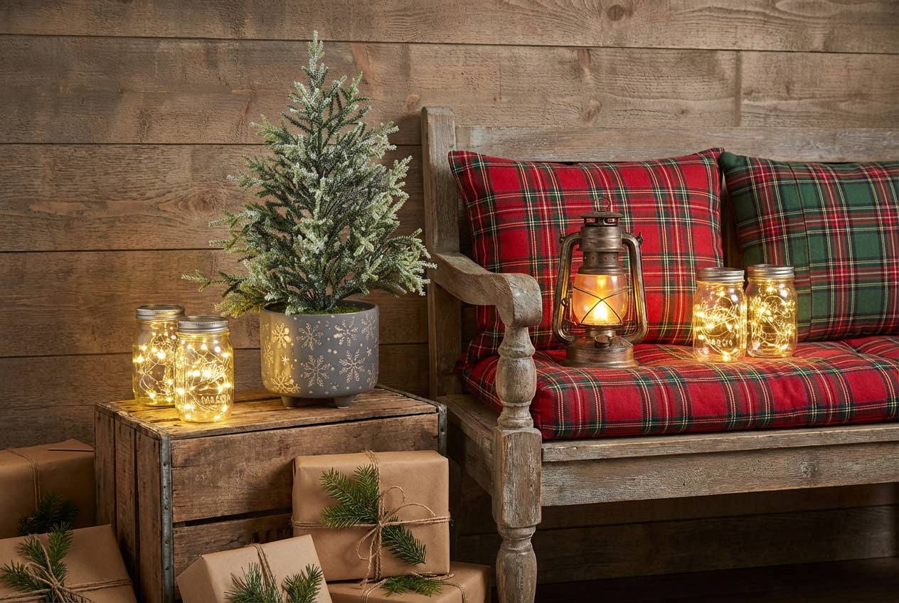 Flora Bunda Inc – Árvore de Natal artificial por atacado – Árvore de Natal fosco de 18,5 “H em 6" GY Flocos de neve com pés de cerâmica4