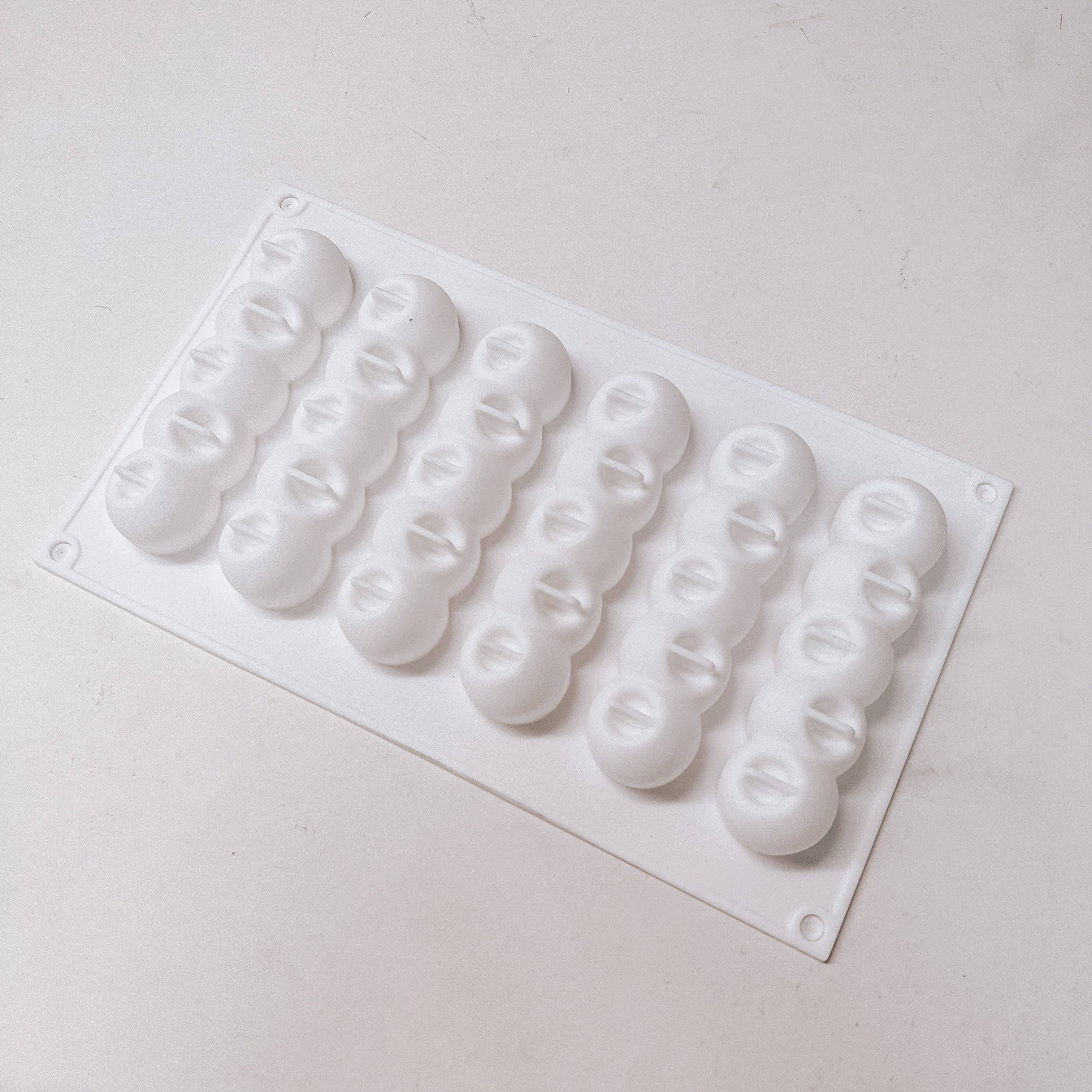 TLLC Supplies – Engroshandel Håndværk forsyninger – Silikoneform med 6 hulrum til bobler2