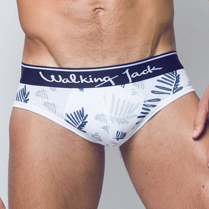 Printed Briefs / Slip Imprime - Fern for wholesale by Walking Jack