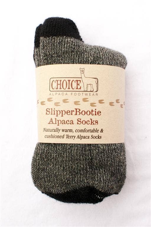 Choice Alpaca Products - Wholesale Socks - Unisex - "SlipperBootie" Alpaca Socks - Made in the USA7