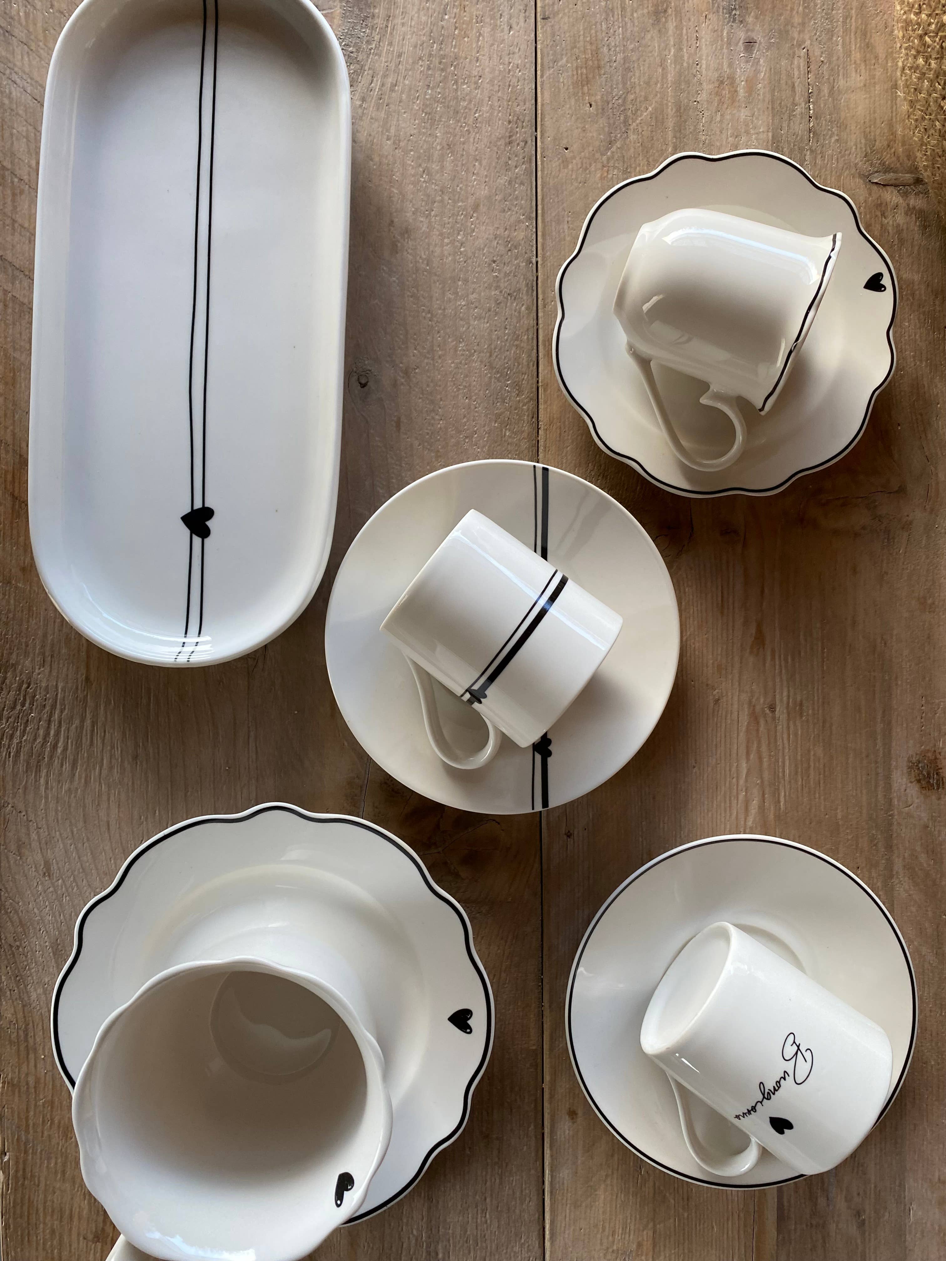 Luxe Lodge - Wholesale Coffee/Tea Cup - Tea cup with plate5