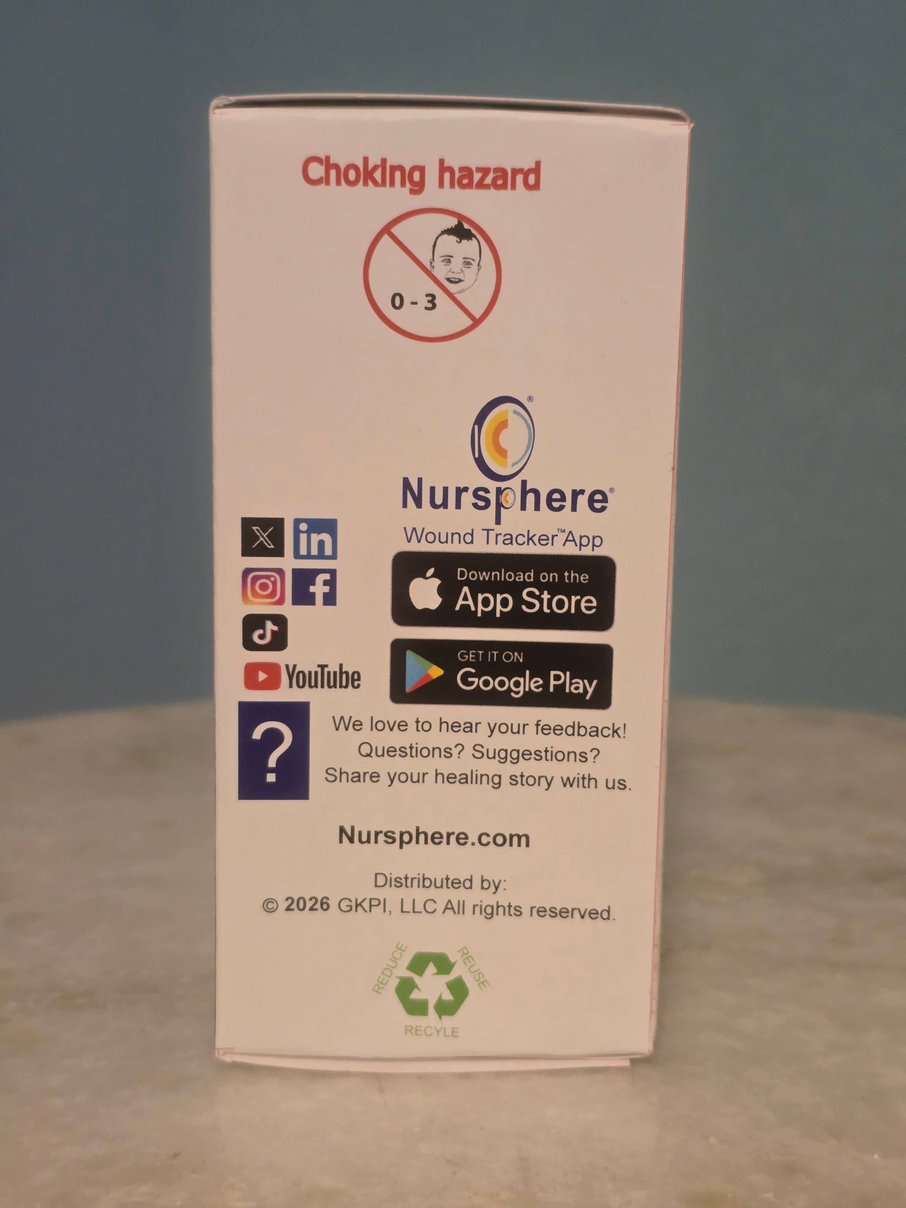 Nursphere Original Dome Bandages - Wholesale Bandaids/Bandages - Nursphere® Original Bundle Dome Bandages™/Wound Tracker™ App5