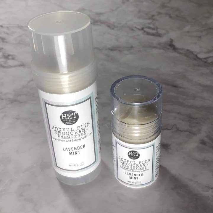 Spearmint Bergamot Cedar Joyful Pits Deodorant for wholesale by H2TBody