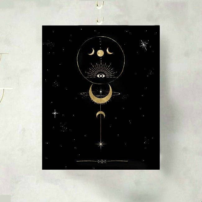 Terra Soleil – wholesale Art print – Lunar Eclipse Art Print3