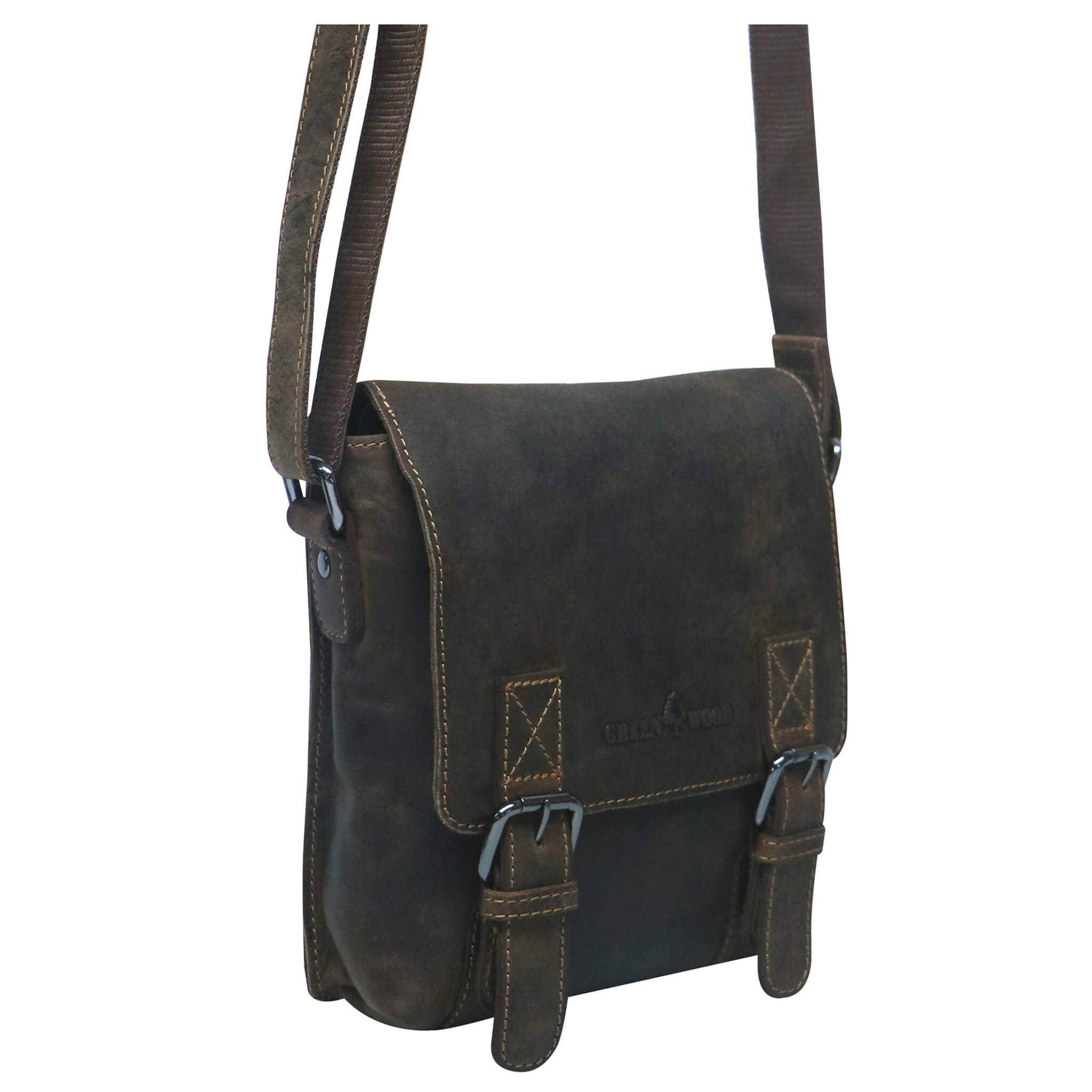 Greenwood – Engroshandel Crossbodytaske – unisex – Aden mini skuldertaske kvinders lille læder taske mænds crossbody13