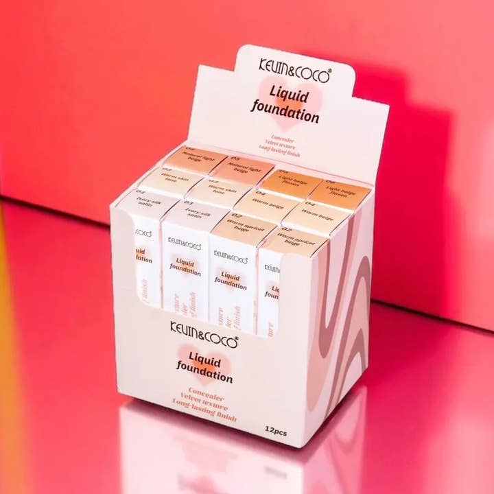 FOND DE TEINT LIQUIDE EFFET VELOUR KEVIN & COCO KC244966 pour la vente par Kcosmetique