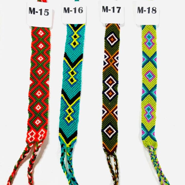 Colorful 4U – Großhandel Gewebtes/geflochtenes Armband – Neuheiten | Bunte Freundschaftsbänder (XS-L)17