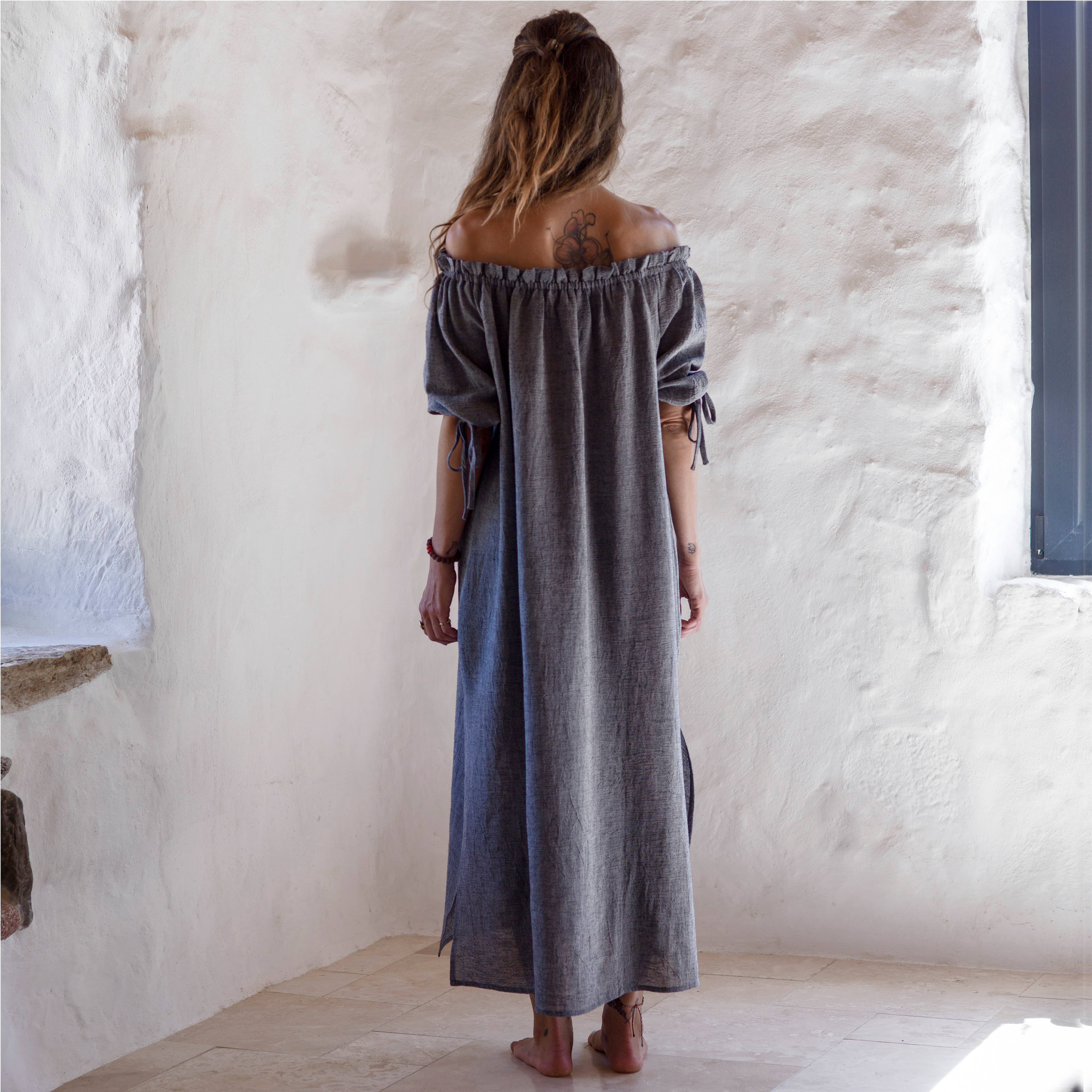 loom.ist - Wholesale Dress - Women's - Sile Off Shoulder Dress24