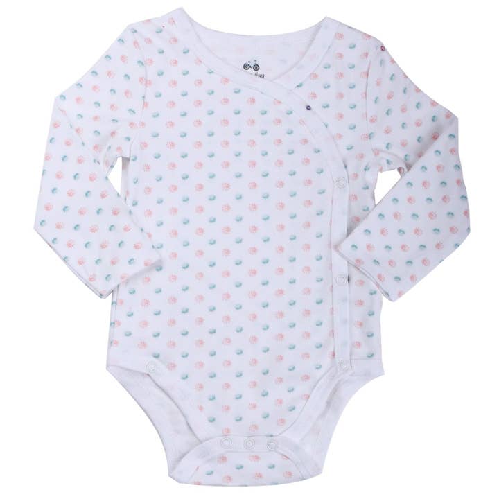 Asher and Olivia - Wholesale Bodysuit (Non-Footed) - Baby - 3 PC Kimono Bodysuit Set2