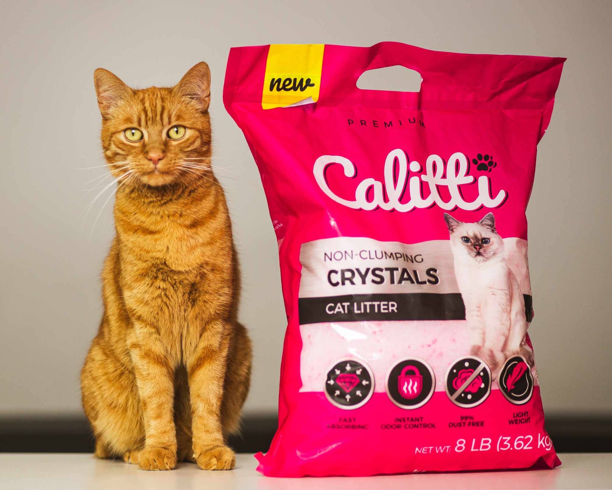 Calitti - Wholesale Cat Litter - Calitti CRYSTALS 8 lb Unscented Non-Clumping Cat Litter5