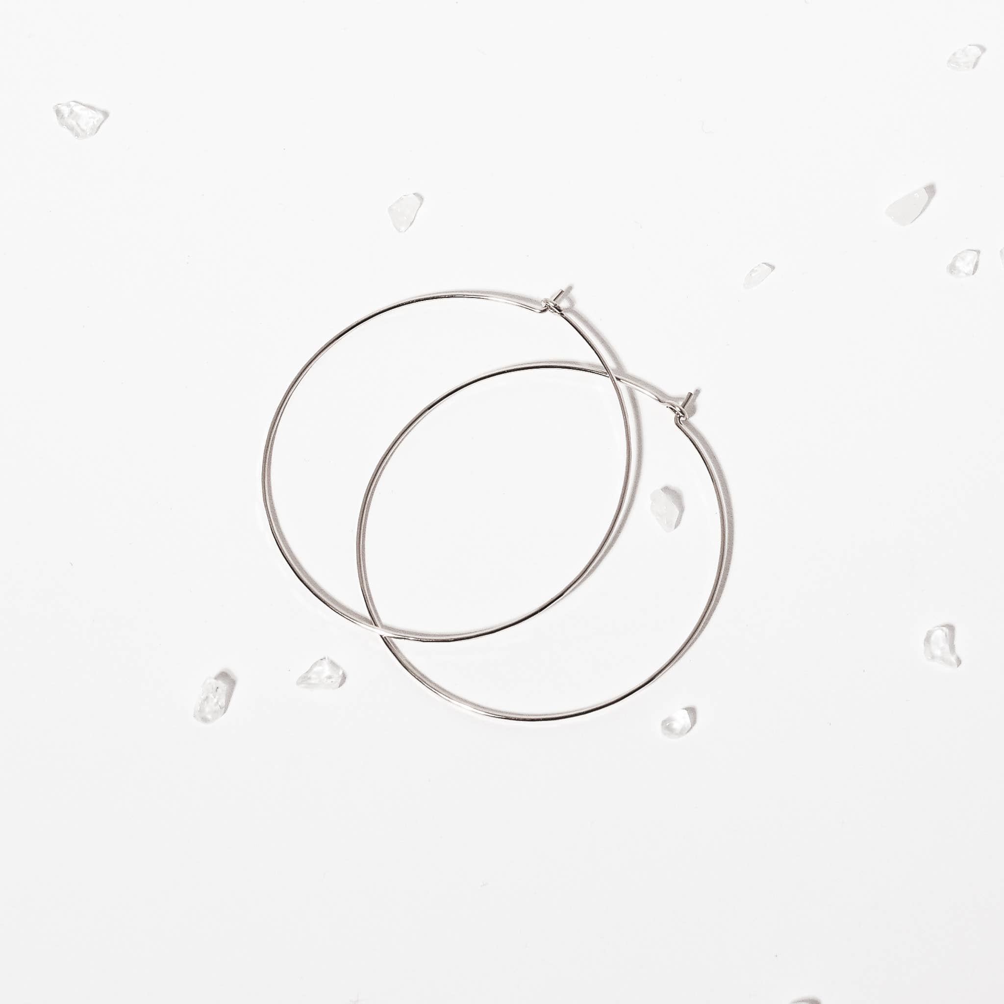 Loveable - Wholesale Hoop Earrings - Simple Hoop Earrings | Large0