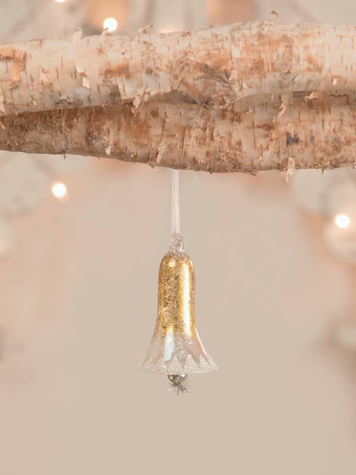 Metallic Gold Bell Ornament for wholesale by Bethany Lowe Designs
