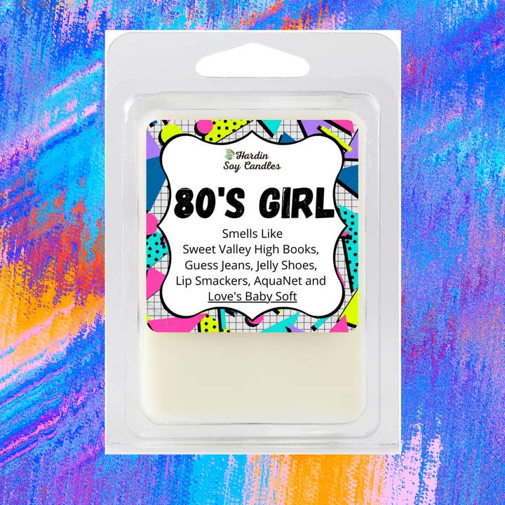 80-t's Flicka Soy Wax smälta för wholesale av Hardin Soy Candles/Peoria Book Rack