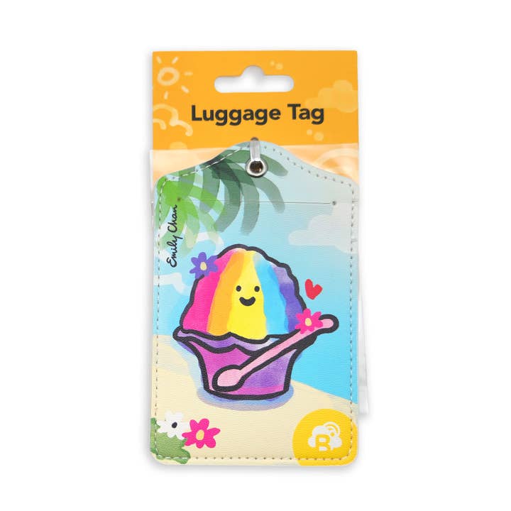 Shave Ice Luggage Tag for wholesale by Brightspot Design