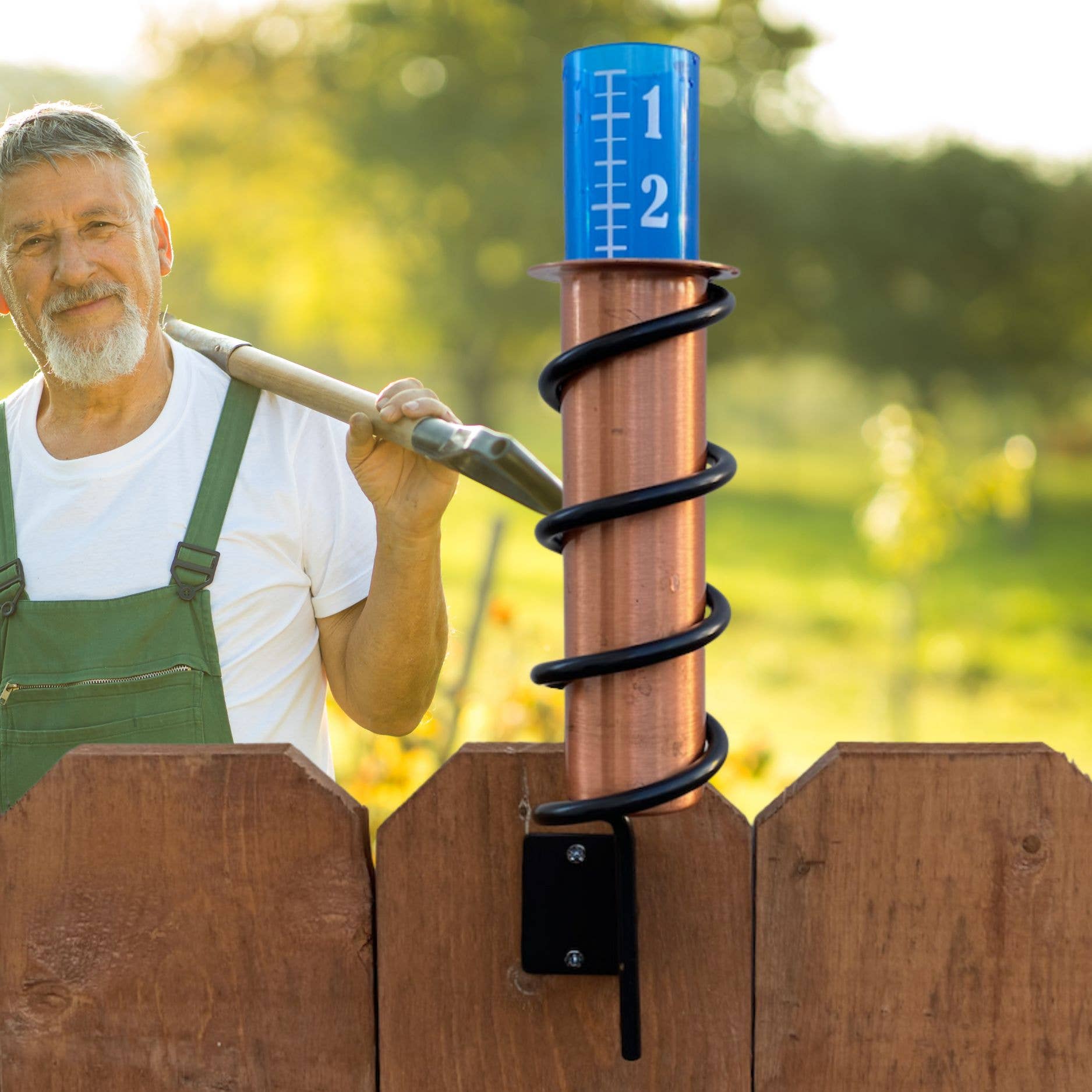 World's Coolest Rain Gauge Co. - Wholesale Garden Tool - Solid Copper Rain Gauge Sample Pack3