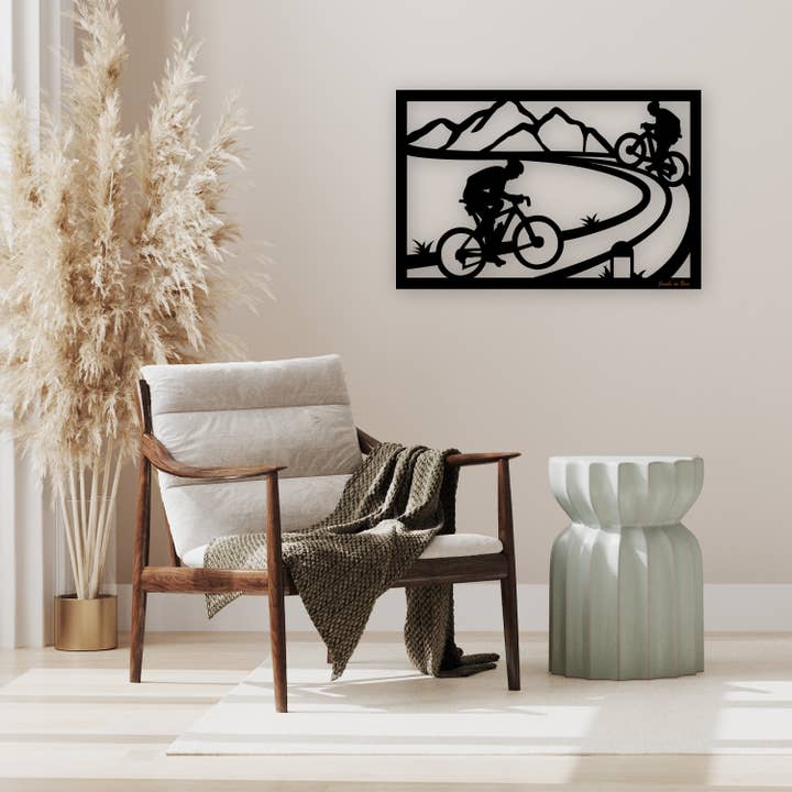 Udskåret dekorativt træbillede, erobring af cols for engroshandel hos jambedebois