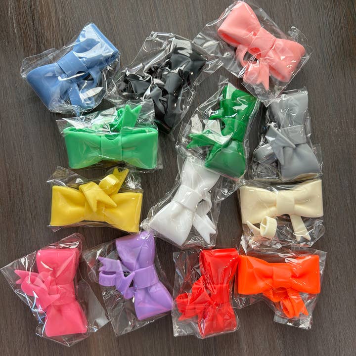 JILLIAN INK LLC - Wholesale Drinking Straw - Bow Straw Topper - Choice of 13 Colors
