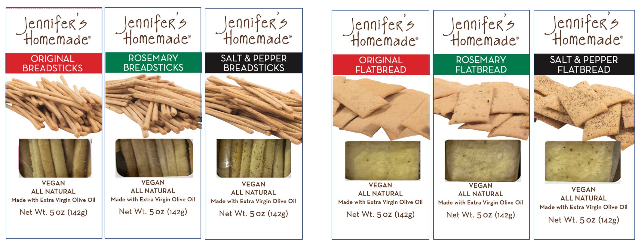 Jennifer's Homemade - Wholesale Crackers - Variety Pack1