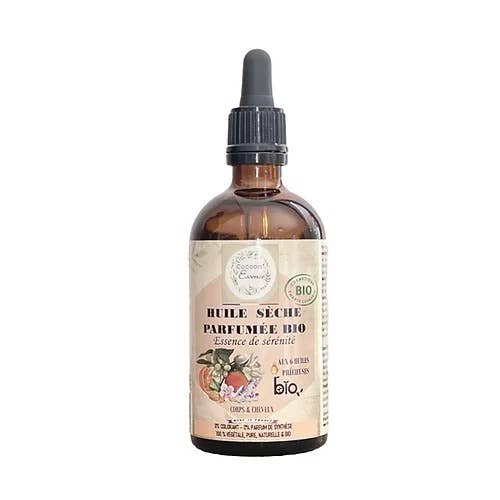 Cocoon’Essence – Großhandel Bade-/Körperöl – Bio-Duftendes Trockenöl „Essence of Serenity“ 100 ml zur Massage1