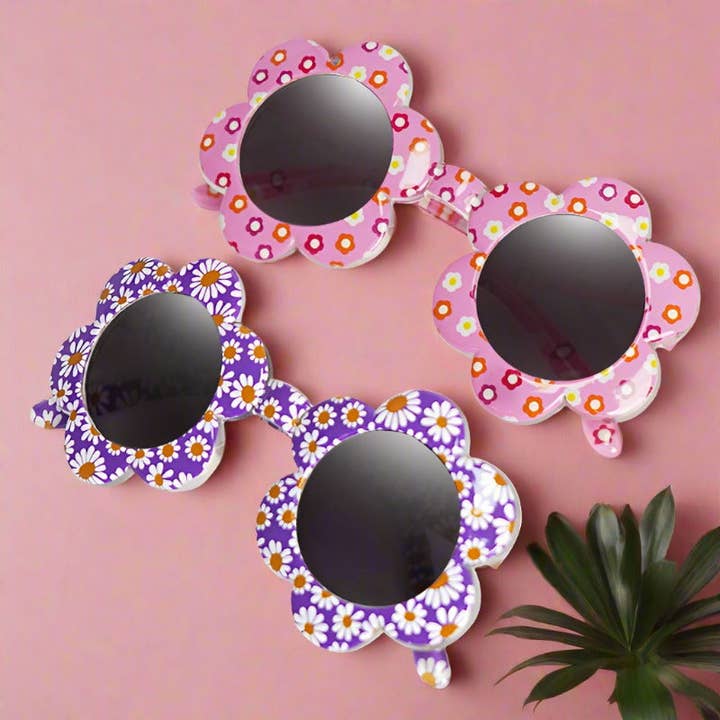 KiddieKickz - Wholesale Sunglasses - Kids - Multi-color Fashionable Children's Sunflower Sunglasses7